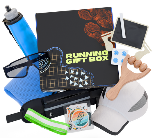 Ultimate Running Gift Box – Cool Runner Presents and Marathon Essentials for Women – Father's Day Running Gift for Men
